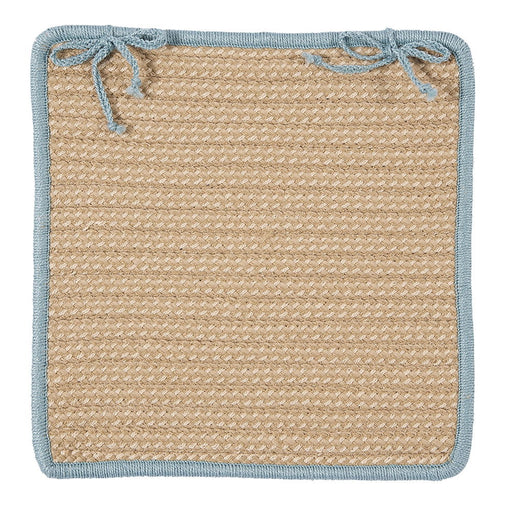 Boat House - Light Blue Chair Pad (single) - No Brand For Less 