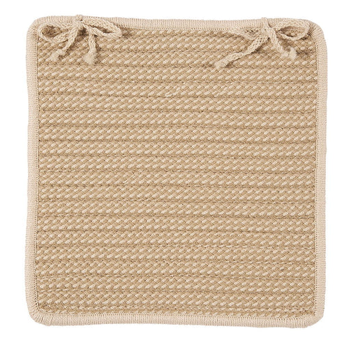 Boat House - Natural Chair Pad (single) - No Brand For Less 