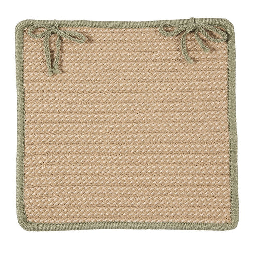 Boat House - Olive Chair Pad (single) - No Brand For Less 