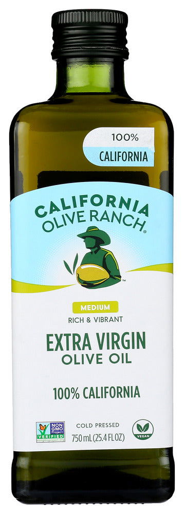 CALIFORNIA OLIVE RANCH: 100% California Extra Virgin Olive Oil, 25.4 fo - No Brand For Less 