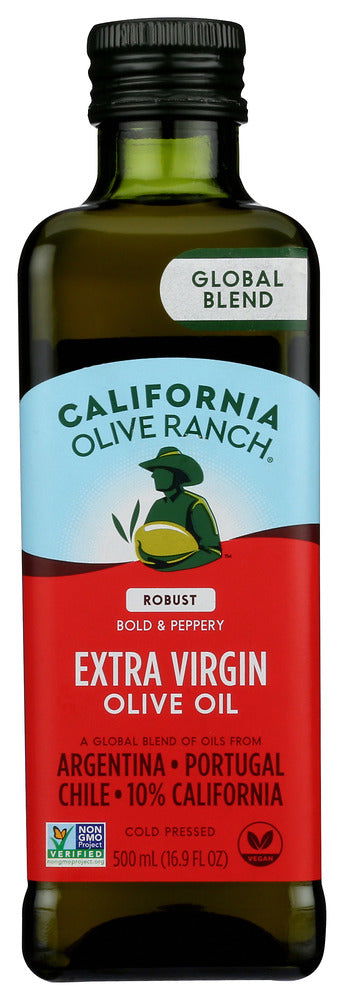 CALIFORNIA OLIVE RANCH: Extra Virgin Olive Oil Rich & Robust, 16.9 fl oz - No Brand For Less 