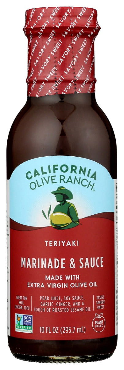 CALIFORNIA OLIVE RANCH: Teriyaki Marinade Sauce, 10 fo - No Brand For Less 