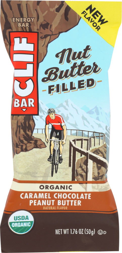 CLIF: Bar Organic Caramel Chocolate Peanut Butter, 1.76 oz - No Brand For Less 