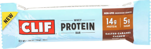 CLIF: Bar Protein Salted Caramel Cashew, 1.98 oz - No Brand For Less 