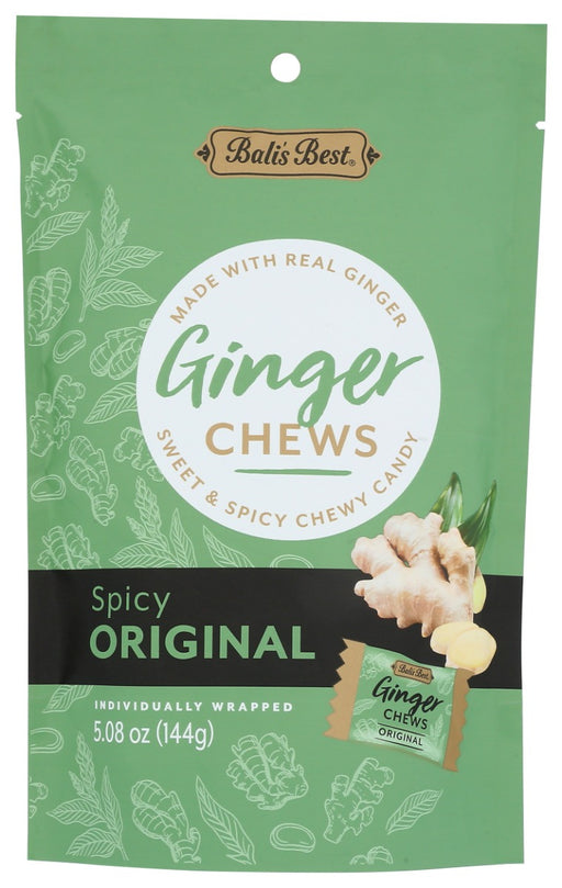 BALIS BEST: Spicy Orginal Ginger Chews, 5.08 oz