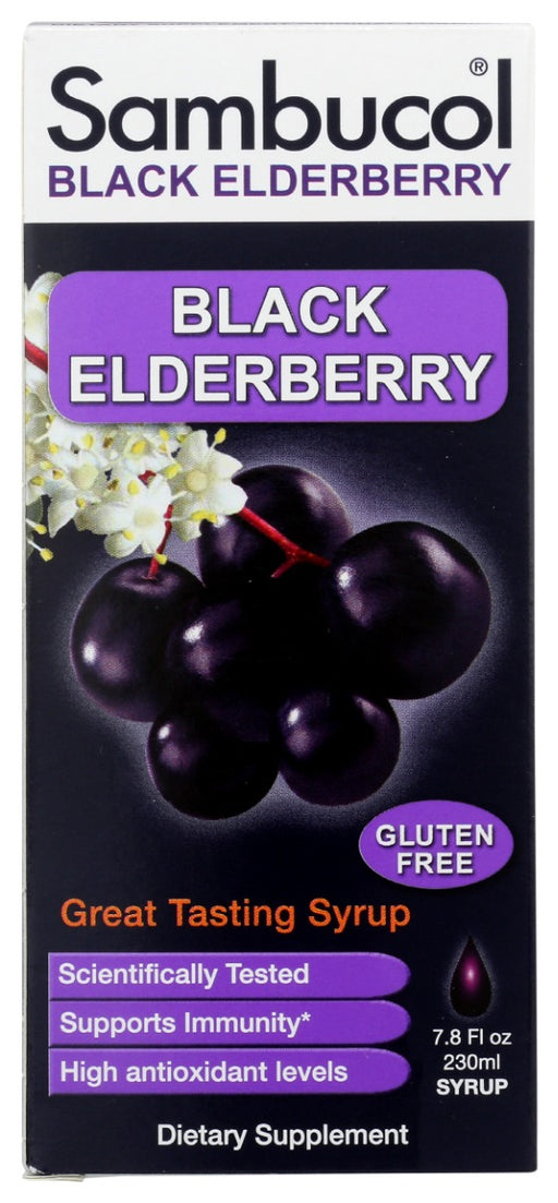 Sambucol Black Elderberry Syrup taps into the power of one of nature's most incredible superfruits so you can take on the day.* Our Original Syrup is our flagship product, developed initially by a virologist. The premium elderberries in every purple bottle contain powerful health benefits that may help support a healthy immune system.* You can use our syrup daily so you never miss out on the things you love to do. You take care of your day, we'll take care of your immune system.*