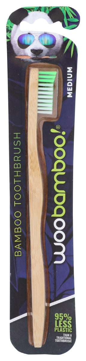 As the top seller, WooBamboo's bamboo toothbrush options are not only dentist-approved, but also Mother Nature recommended. Our ergonomic handles are made from a single piece of sustainably harvested bamboo, containing no toxins, glues, or paints.