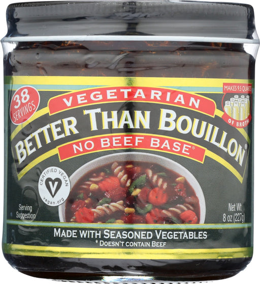 BETTER THAN BOUILLON: Vegetarian No Beef Base, 8 oz