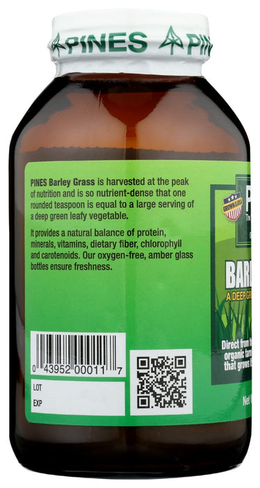 PINES WHEAT GRASS: Barley Grass Powder, 10 oz