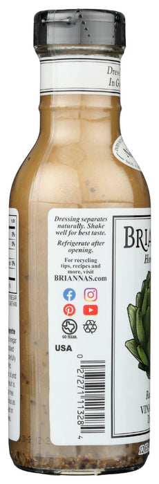 BRIANNAS: Real French Vinaigrette, 12 oz