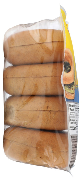 SCHAR: Plain Bagels, 14.1 oz