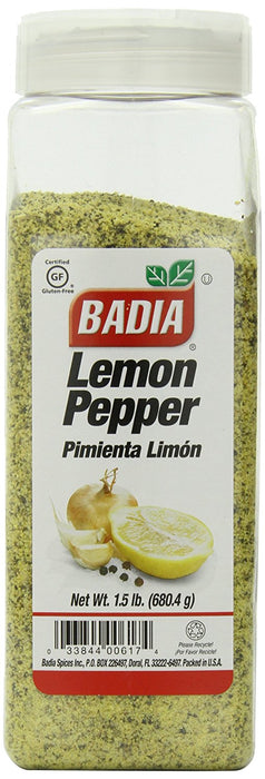 BADIA: Lemon Pepper, 24 oz