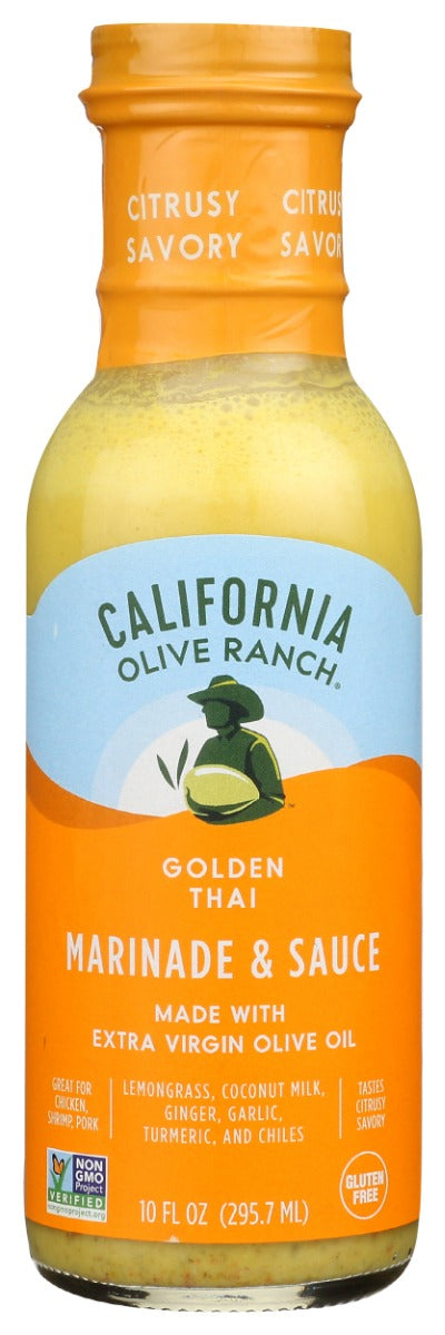 CALIFORNIA OLIVE RANCH: Golden Thai Marinade Sauce, 10 fo