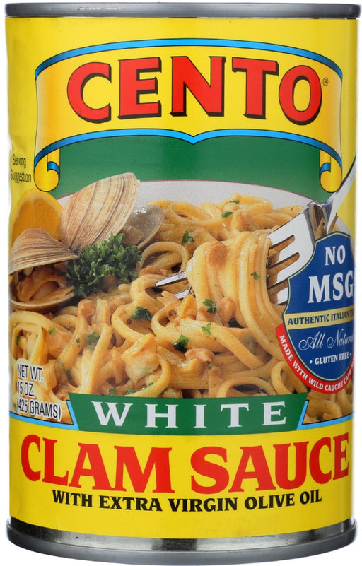 CENTO: White Clam Sauce, 15 oz