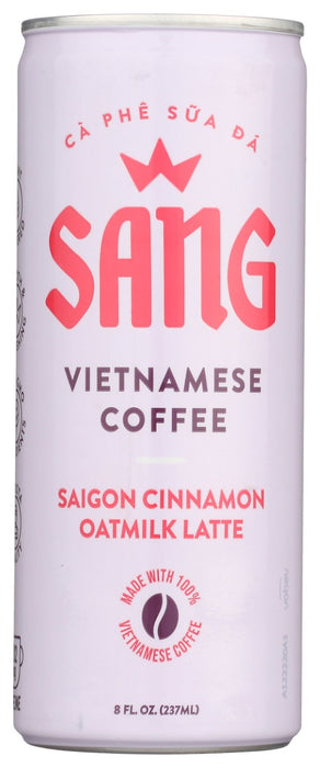 SANG: Saigon Cinnamon Oatmilk Latte Vietnamese Coffee, 8 fo