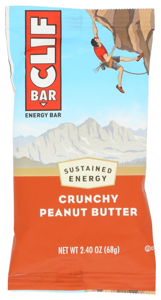 With organic rolled oats, crunchy, craveable peanuts, and 11 grams of protein, Crunchy Peanut Butter CLIF BAR® helps deliver the long-lasting energy you need to get going”or stay going so you can Feed Your Adventure®.
The Ultimate Energy Bar®