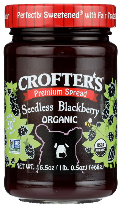 Try a dollop of this velvety fruit spread in your yogurt and you'll never go back to the days of seed-y jam. Organic blackberries, Fair-Trade cane sugar: you'll find yourself trying to figure out what to spread it on next.