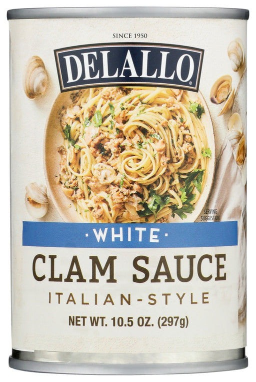 DELALLO: White Clam Sauce, 10.5 oz