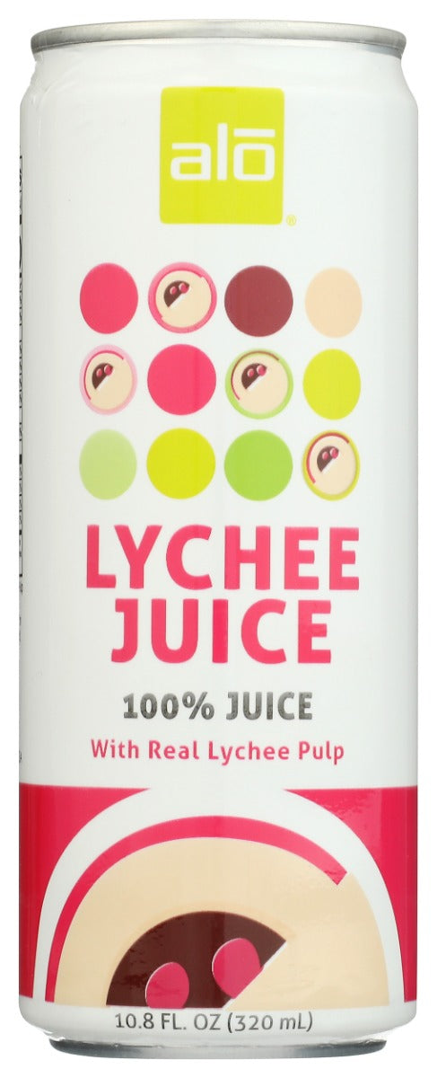 ALO: Lychee Juice with Real Lychee Pulp, 10.8 fo