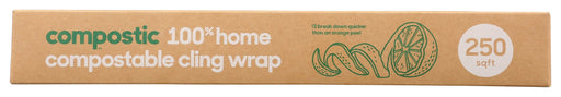 COMPOSTIC: Compostable Cling Wrap, 250 ft