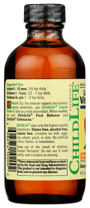 CHILDLIFE: Liquid Vitamin C, 4 oz