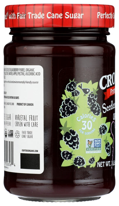 CROFTERS: Premium Spread Blackberry Seedless, 16.5 oz