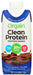 Here at Orgain, we believe it's what's on the inside that matters most, and that also includes what we left out.
Grass-fed, No Sucralose, No Carrageenan. This is the Creamy Chocolate Fudge flavored Orgain 20g* Clean Protein Shake. But how does it taste? We're glad you asked. If you could eat brownies for breakfast or chocolate cake after a workout, wouldn't you? We thought so. This shake goes anywhere and brings layers or rich fudge flavor to your routine. 