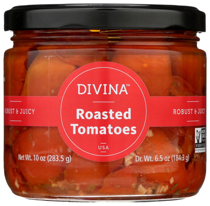 DIVINA: Roasted Red Tomatoes, 10 oz