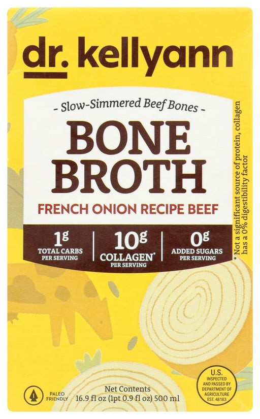 DR. KELLYANN: French Onion Bone Broth, 16.9 fo