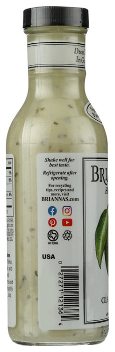 BRIANNAS: Creamy Cilantro Lime Dressing, 12 oz