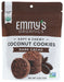 EMMYSORG: Dark Cacao Coconut Cookies, 4 oz