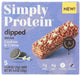 SIMPLYPROTEIN: Cookies and Creme Dipped Bar, 4.4 oz