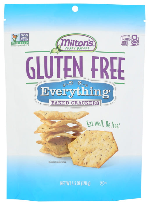 It's (almost) unbelievable how much irresistible flavor and premium, better-for-you ingredients can fit into every crunch of Milton's Gluten Free Crackers. But trust us”whether you dip them, top them, stack them, or snack them, just one bite will make a believer out of you.