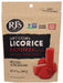 RJS LICORICE: Soft Eating Raspberry Licorice, 7 oz