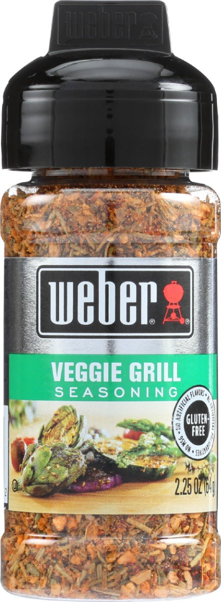 WEBER: Veggie Grill Seasoning, 2.25 oz