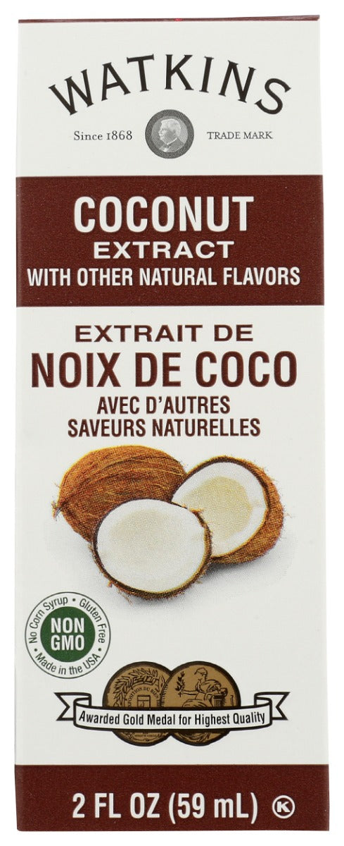 WATKINS: Coconut Extract With Other Natural Flavors, 2 fo