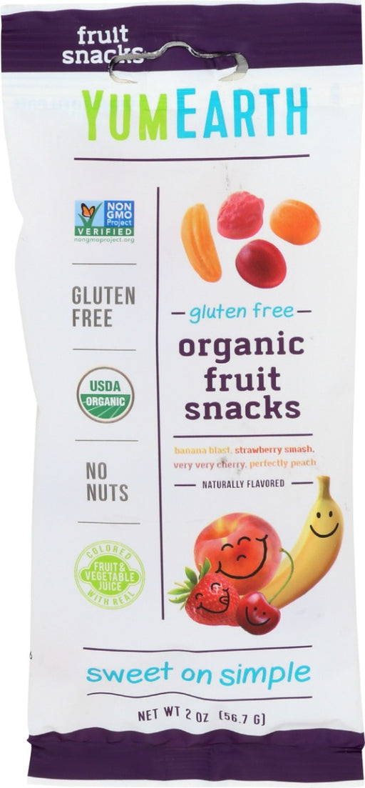 YUMEARTH: Organic Fruit Snacks, 2 oz