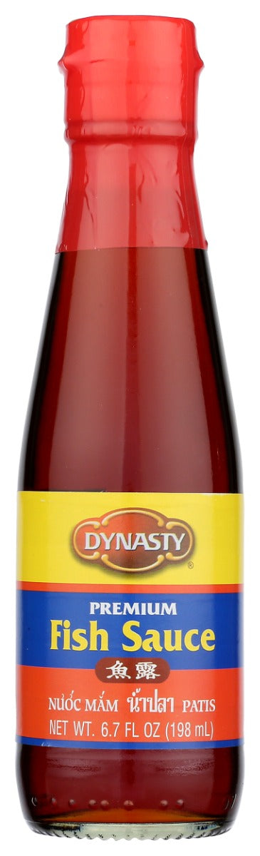 Thai Kitchen Fish Sauce provides an essential savory flavor found in traditional Thai cuisine. Use in place of soy sauce or salt to add a savory taste to any dish.