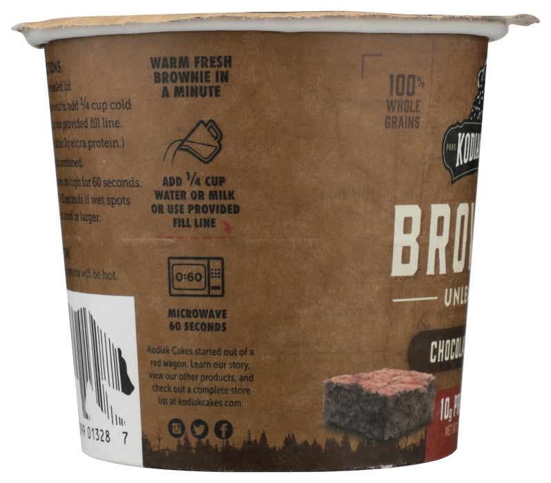 KODIAK: Brownie Cup Chocolate Fudge, 2.36 oz