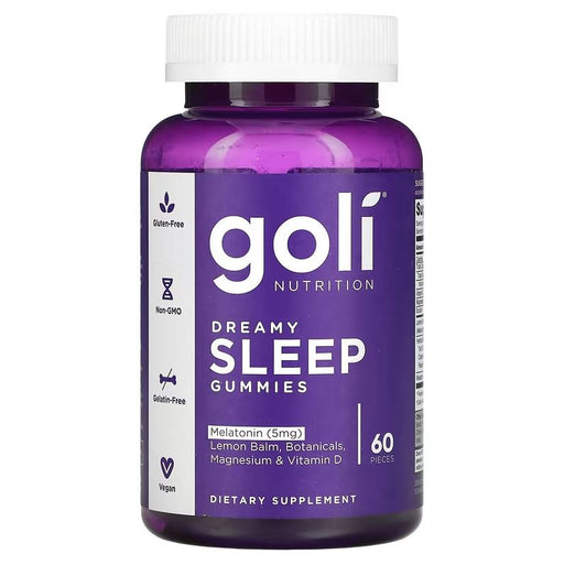 GOLI NUTRITION: Dreamy Sleep Gummies, 60 pc