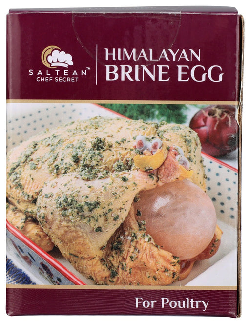 SALTEAN CHEF SECRET: Himalayan Rock Salt Brine Egg For Poultry, 1 lb