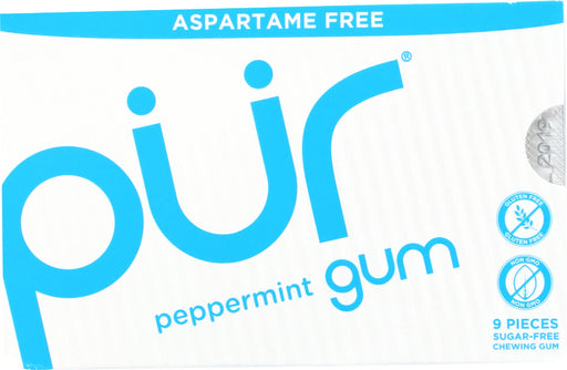 This aspartame free and sugar free gum is refreshing &amp; has a minty flavor to liven your taste buds. Keep your mouth feeling fresh with an intense burst of classic peppermint flavor. Comes in a blister tray.