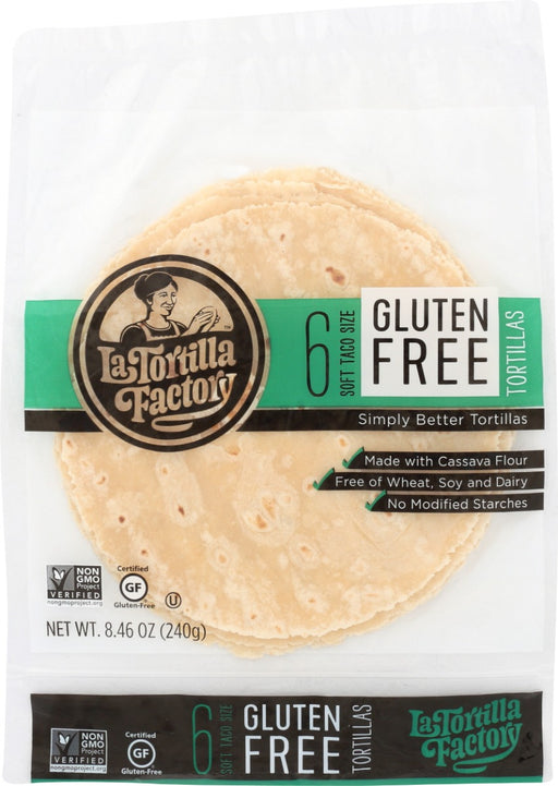 Gone are the gluten-free days of cardboard-y textures and strange flavors. Our tender, gluten-free wraps taste just like their silky flour tortilla counterparts! Made with cassava flour and free of any wheat, soy and dairy, these wraps are where it's at when it comes to being gluten-free!