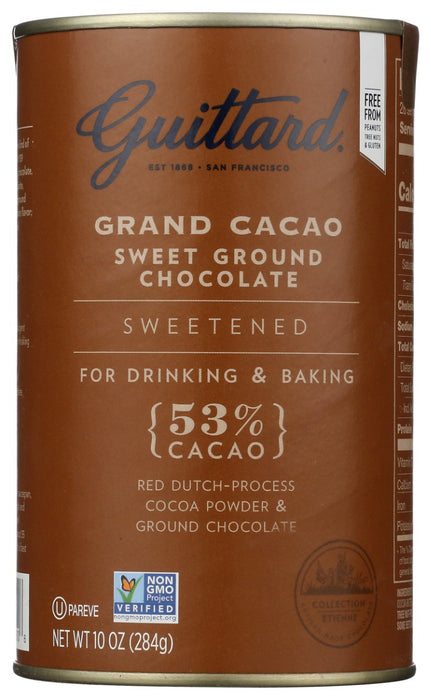 GUITTARD: Grand Cacao Drinking Chocolate, 10 oz