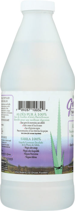 GEORGES: Aloe Vera Distilled Liquid, 32 oz