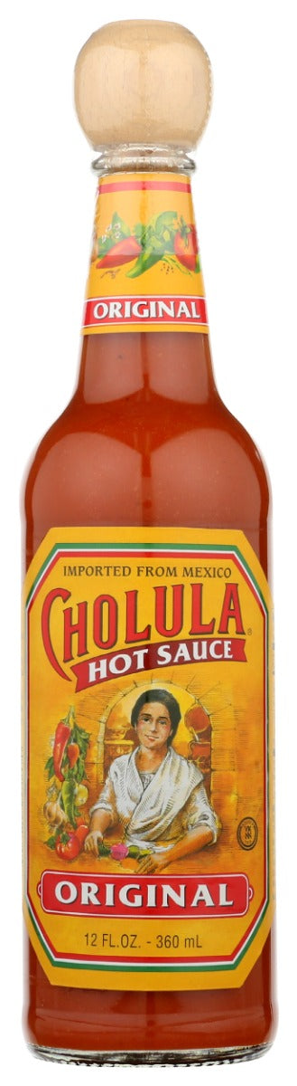 This is where it all started. Cholula Original Hot Sauce features carefully-selected arbol and piquin peppers and a blend of signature spices that deliver unique flavor and piquancy with just the right amount of fiery heat. Whether you pair it with pizza, rice, eggs or more, it's a taste that you'll be craving.