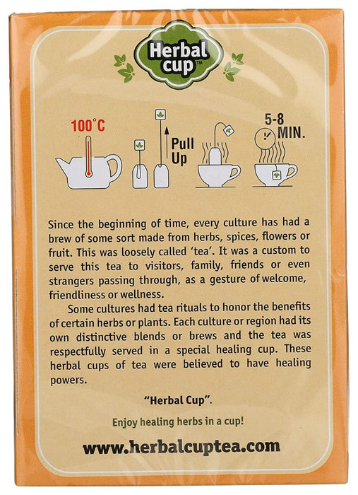 HERBAL CUP: Turmeric Ginger Black Pepper Tea, 16 bg