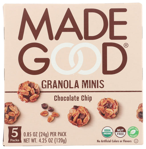 MADEGOOD: Chocolate Chip Granola Minis, 4.25 oz