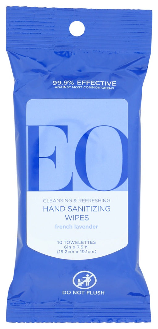 Keep hands clean and fresh with our natural lavender hand sanitizer wipes, 99.9% effective against most common germs, thanks to the 62% alcohol content. This resealable pack is perfect for on-the-go.