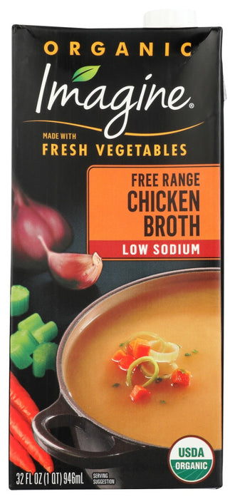 Made from organic free range chicken, the freshest organic vegetables and a tantalizing blend of herbs and spices, this broth is so delicious, you'll forget it's low sodium! It's perfect to use in flavorsome recipes, such as Moroccan Chicken Stew or Hot and Sour Soup.